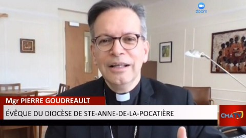 Entrevue - Mgr Pierre Goudreault, évêque de Ste Anne de la Pocatière - 2 mars 2021