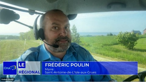 Entrevue - Frédéric Poulin, maire de Saint-Antoine-de-L'Isle-aux-Grues - 17 juin 2025