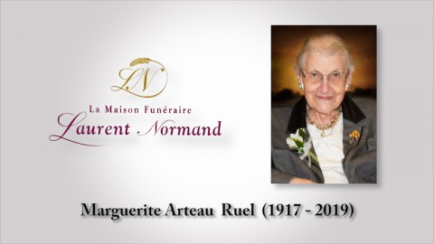 Marguerite Arteau Ruel (1917 - 2019)