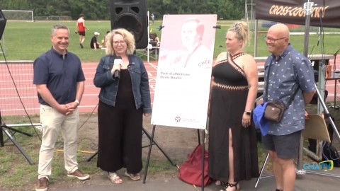 Entrevue - Patrick Gagnon, Sonia Boulet & Marc Normand - Dévoilement d'une plaque en l'honneur de Denis Boulet - 29 juin 2023