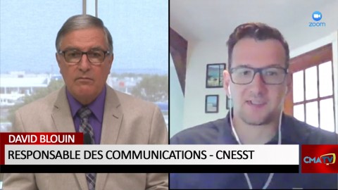 Entrevue - David Blouin, responsable des communications à la CNESST - la prévention des coups de chaleur au travail - 13 août 2021