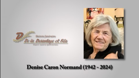 Denise Caron Normand (1942 - 2024)