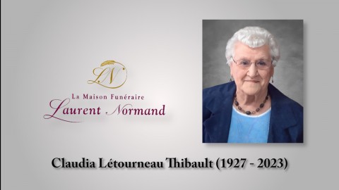 Claudia Létourneau Thibault (1927 - 2023)