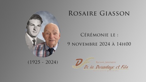 Rosaire Giasson