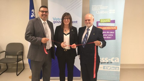 Marie-Ève Proulx inaugure les services d’imagerie par résonance magnétique de l’Hôpital de Montmagny