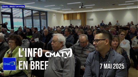 L'Info CMATV en bref du 7 mai 2025