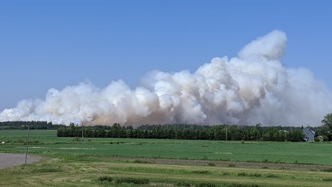 Incendie à Rivière-Ouelle : Fin des évacuations pour les 75 citoyens touchés