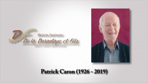 Patrick Caron (1926 - 2019)