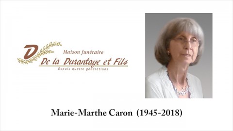Marie Marthe Caron (1945 - 2018)