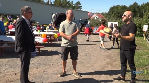 Entrevue - Daniel Lacombe et Marco Calliari au Domaine RITT à Cap-St-Ignace - 24 septembre 2021