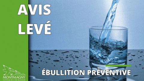 Avis préventif d’ébullition de l’eau levé pour tous les secteurs à Montmagny