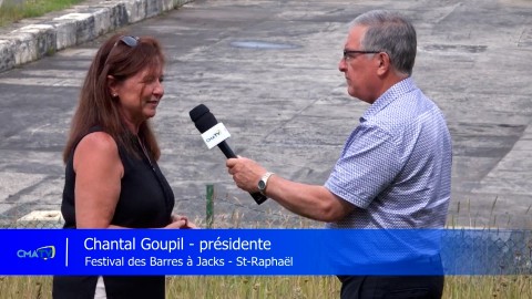 Entrevue - Chantal Goupil, prés. du Festival des Barres à Jacks - 12 juillet 2024