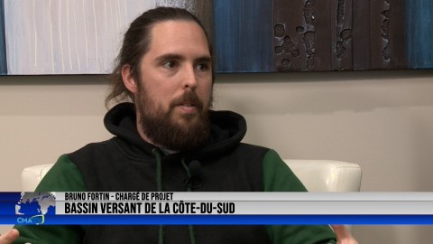 Entrevue - Bruno Fortin, chargé de projet à l'OBV de la Côte-du-Sud - 24 mai 2023