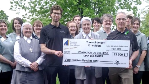 Succès inégalé pour le tournoi de golf de la Fondation du Collège Dina-Bélanger