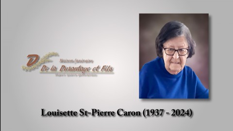 Louisette St-Pierre Caron (1937 - 2024)