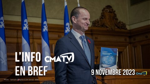 L'Info CMATV en bref du 9 novembre 2023