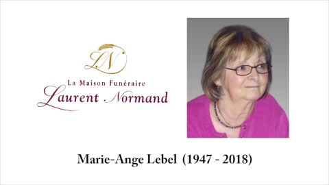 Marie-Ange Lebel  (1947 - 2018)