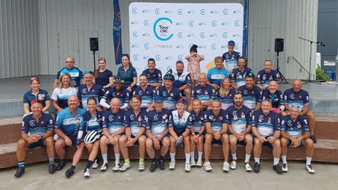 Le Tour CIBC Charles-Bruneau de passage à Montmagny