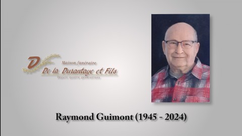 Raymond Guimont (1945 - 2024)