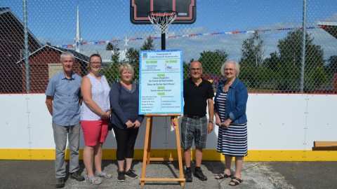 Une nouvelle patinoire pour le 125e de Saint-Bruno-de-Kamouraska