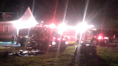 Incendie dans un hangar à L'Islet