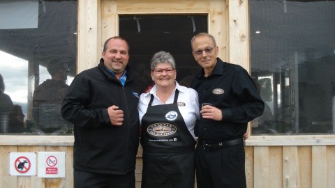 Une nouvelle halte gourmande est inaugurée à L’Isle-aux-Grues pour le 40e anniversaire de la Fromagerie 