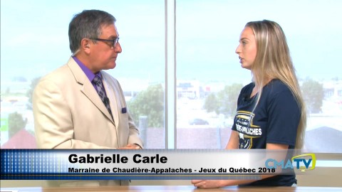 Entrevue - Gabrielle Carle - 24 juillet 2018