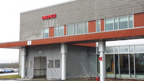 Les débordements sont habituels à l’urgence de Montmagny, mais pas alarmants