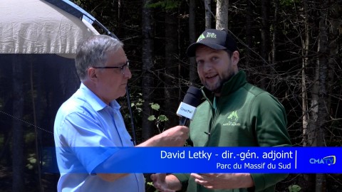 Entrevue - David Letky, dir.-gén. adj. au Parc du Massif du Sud - 8 juillet 2024