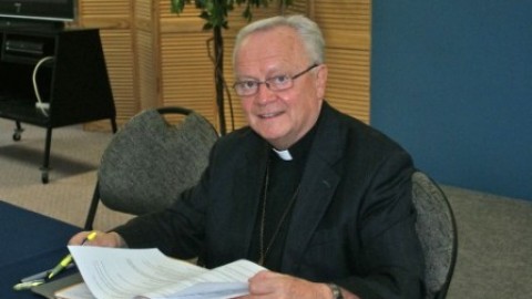 Mgr Moreau à la plénière des évêques du Canada