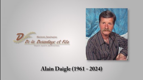 Alain Daigle (1961 - 2024)