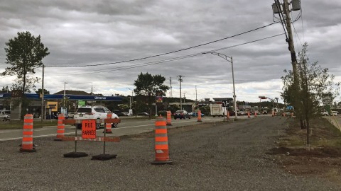 La pénurie de béton a aussi des répercussions sur les chantiers à Montmagny