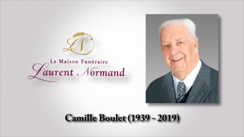 Camille Boulet (1939 - 2019)