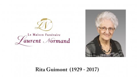 Rita Guimont (1929 - 2017)