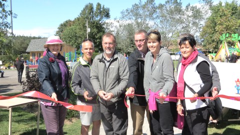 La Pocatière inaugure son Parc du secteur ouest