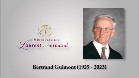 Bertrand Guimont (1925 - 2023)