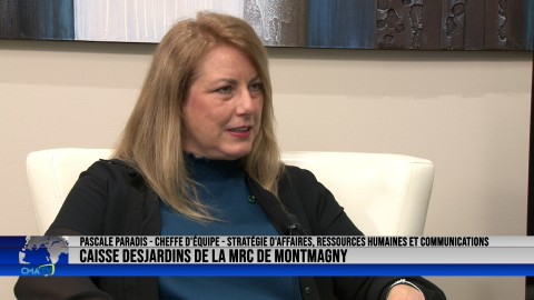 Entrevue - Pascale Paradis, de la Caisse Desjardins de la MRC de Montmagny - Retour sur la Grande journée des petits entrepreneurs - 15 juin 2022