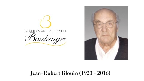Jean Robert Blouin (1923 - 2016)