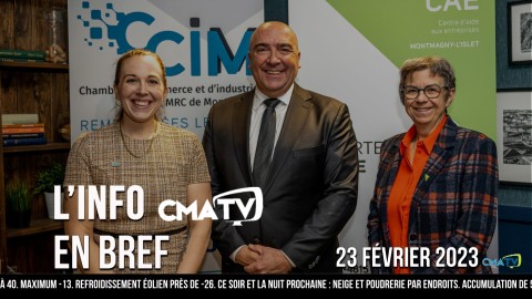 L'Info CMATV en bref du 23 février 2023