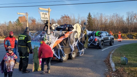 Un beau succès pour l’Halloween à Berthier-sur-Mer