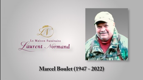 Marcel Boulet (1947 - 2022)