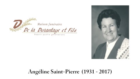 Angéline Saint-Pierre (1931 - 2017)