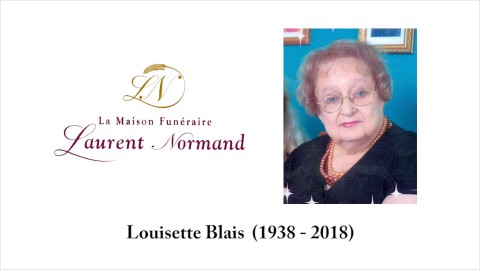 Louisette Blais  (1938 - 2018)