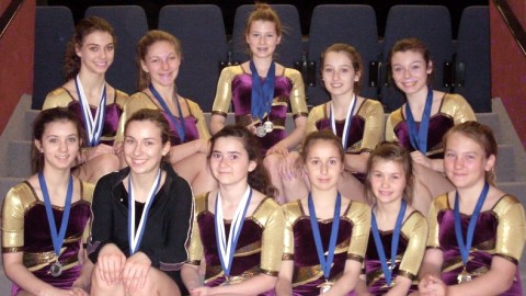 Une super fin de semaine pour les gymnastes de Magny-Gym