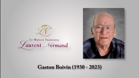 Gaston Boivin (1930 - 2023)