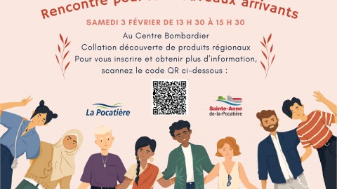 Le milieu pocatois invite ses nouveaux arrivants à une activité de bienvenue