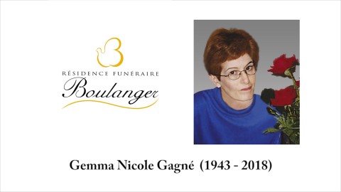 Gemma Nicole Gagné  (1943 - 2018)