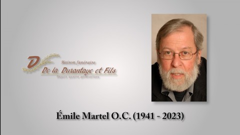 Émile Martel O C  (1941 - 2023)