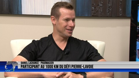 Entrevue - Daniel Lachance, participant au Grand défi Pierre-Lavoie - 13 juin 2022