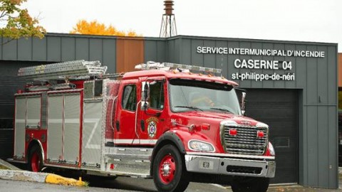 Un nouveau véhicule d’intervention à la caserne de Saint-Philippe-de-Néri